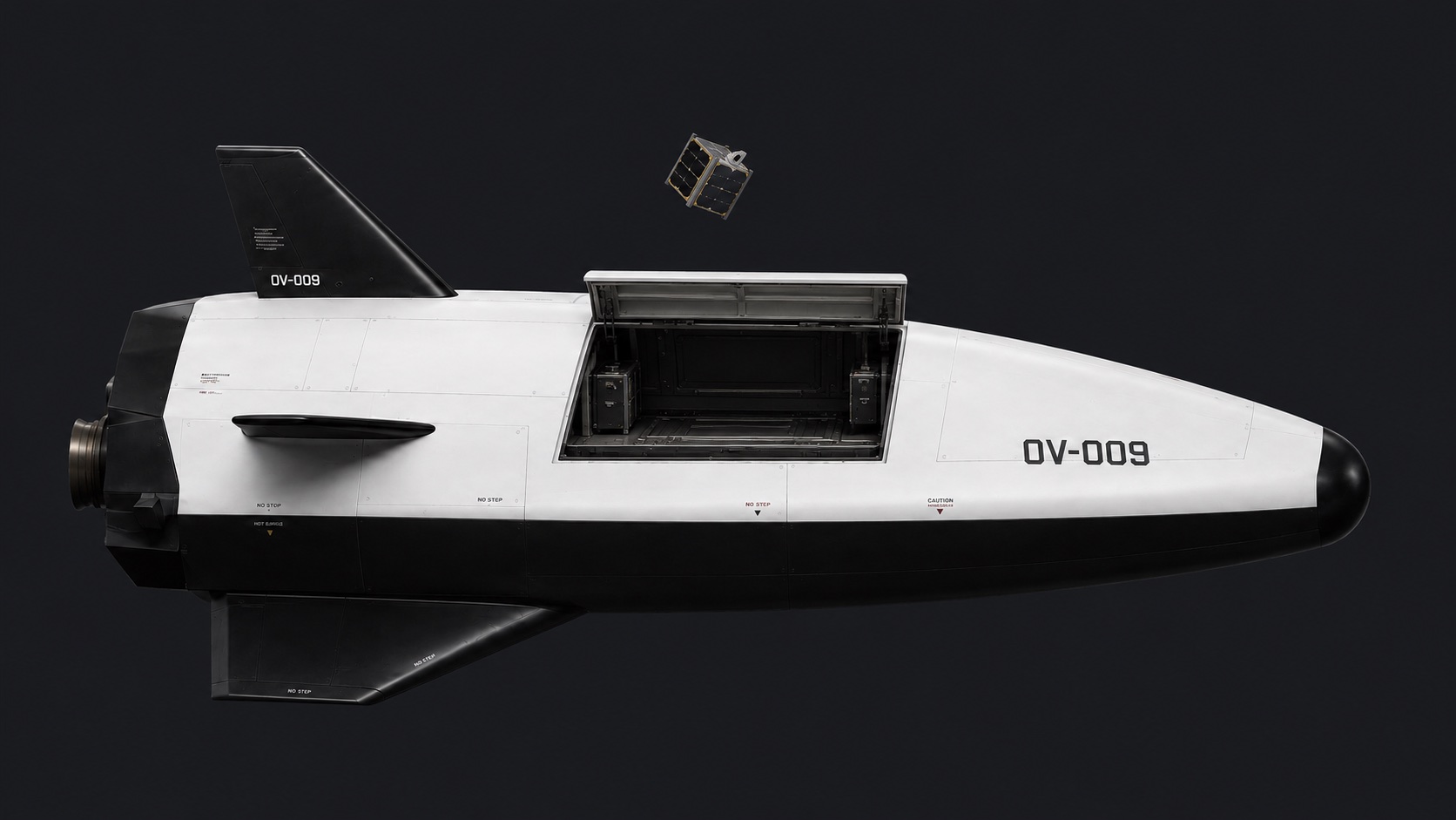 BX-100 Deploy configuration — Bay open · separation